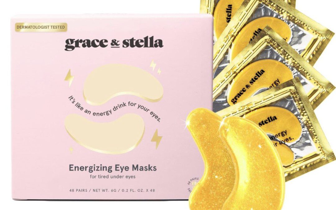 41% off grace & stella Gold Under Eye Masks –  48 Pairs – $17.82 (Reg. $30)